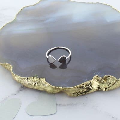 Silver Heart Ring