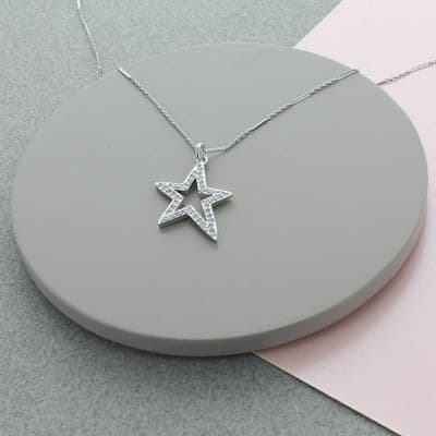 Sparkly Star Necklace