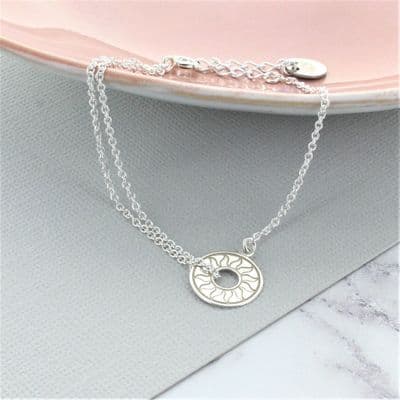 Sun Sterling Silver Bracelet