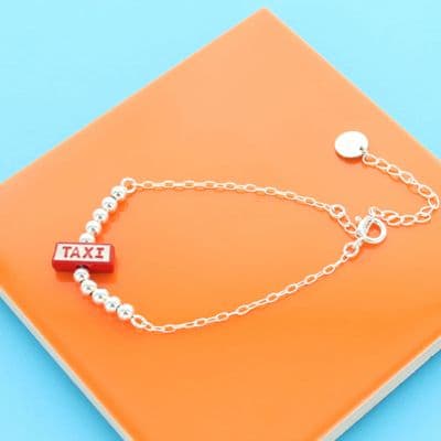 Taxi Charm Bracelet