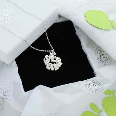 Teacher Sterling Silver Necklace