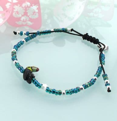 Tibetan star Toucan bracelet