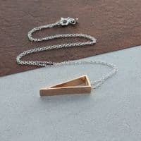 Triangle Charm Necklace