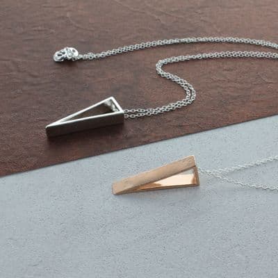 Triangle Charm Necklace