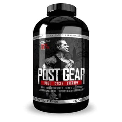 5% Nutrition Rich Piana Post Gear 240 Capsules
