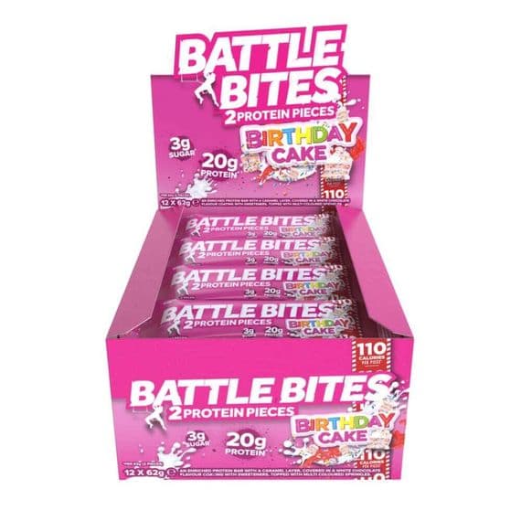 Battle Snacks Battle Bites Protein Bars x12