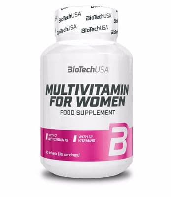BioTech USA Multivitamin For Women 60 Tablets