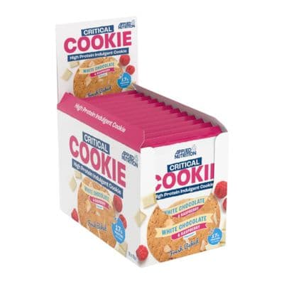 Critical Cookie White Chocolate & Raspberry - 12 x 85g
