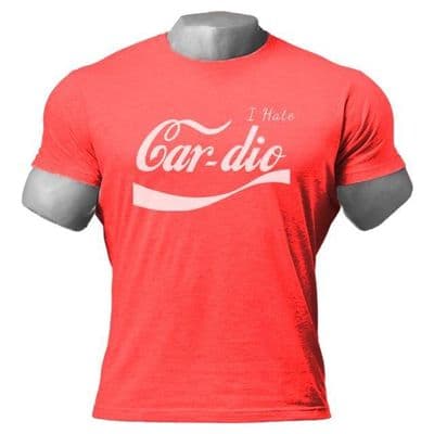 Dreadlift I Hate Cardio Tee - Red
