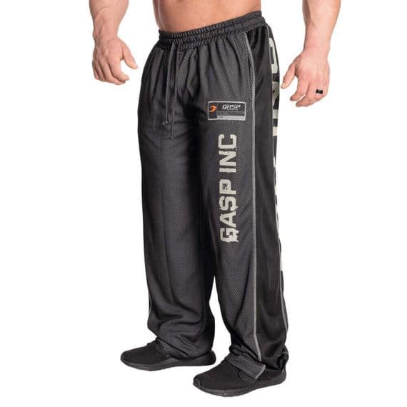 GASP No1 Mesh Pants - Black