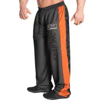 GASP No1 Mesh Pants - Black/Flame