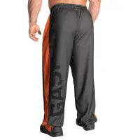 GASP No1 Mesh Pants - Black/Flame