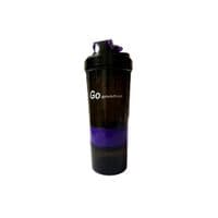 Go Gym Stuff Protein Shaker+ Purple Bottle Mixer