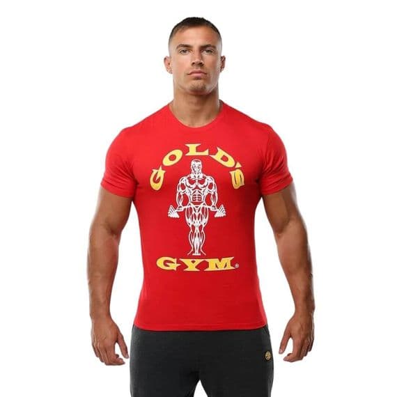 Gold's Gym Muscle Joe Gym T-Shirt - Red
