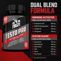GYM HIGH Testo Pro 180 Capsules