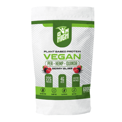 GYM HIGH Vegan Plant-Based-Protein Blend 600g