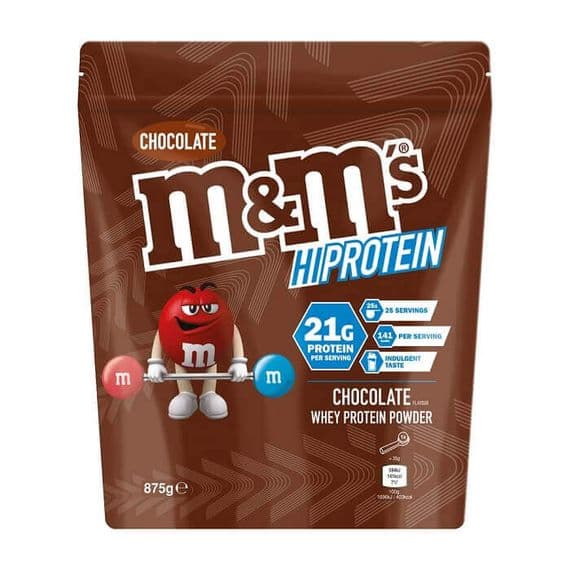 M&M's  Hi Protein Powder Chocolate 875g