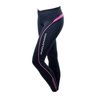 MusclePharm Ladies Leggings Black Pink