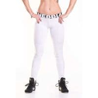 NEBBIA Network Tights White 284 - White
