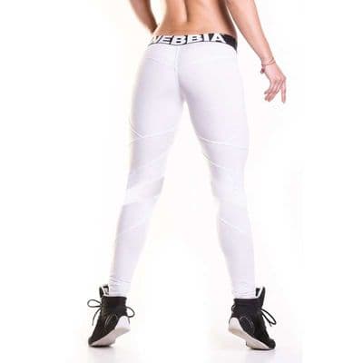NEBBIA Network Tights White 284 - White
