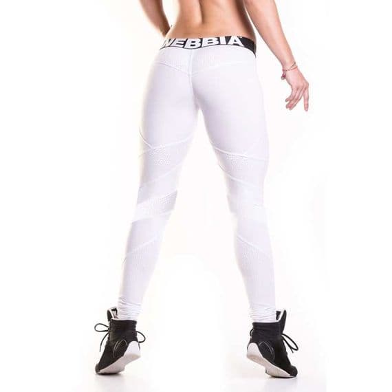 NEBBIA Network Tights White 284 - White