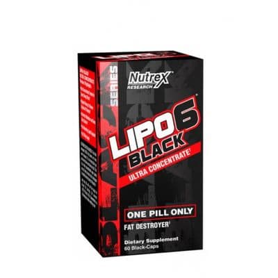 Nutrex Lipo 6 Black Ultra Concentrate 60 Caps