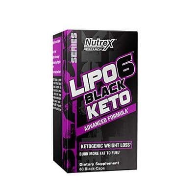 Nutrex Lipo6 Black Keto 60 Capsules