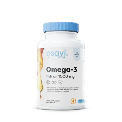 Osavi Omega-3 fish oil 1000 mg - 60 softgels