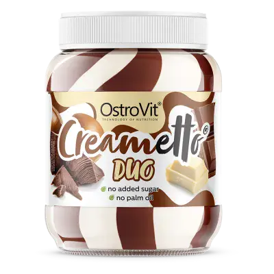 OstroVit Creametto 350g - Milk Hazelnut (DUO)