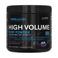 PEScience High Volume 252g | Stim-Free Pre Workout UK