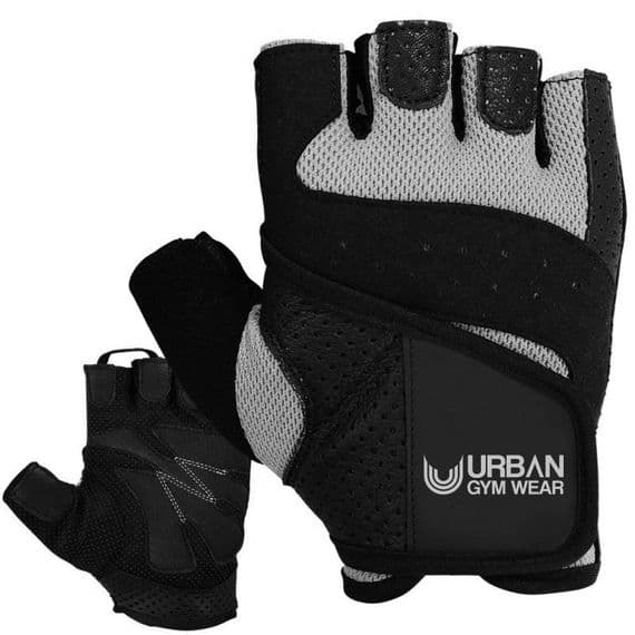 Premium Weightlifting Gloves - Black-Grey