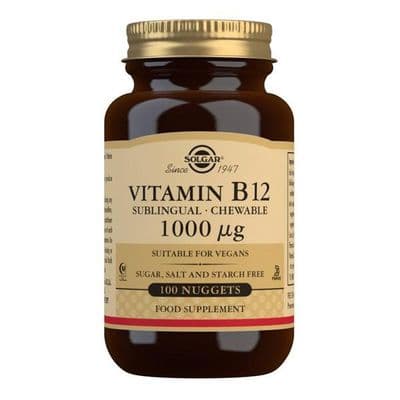 Solgar Vitamin B12 1000mcg 100 Nuggets