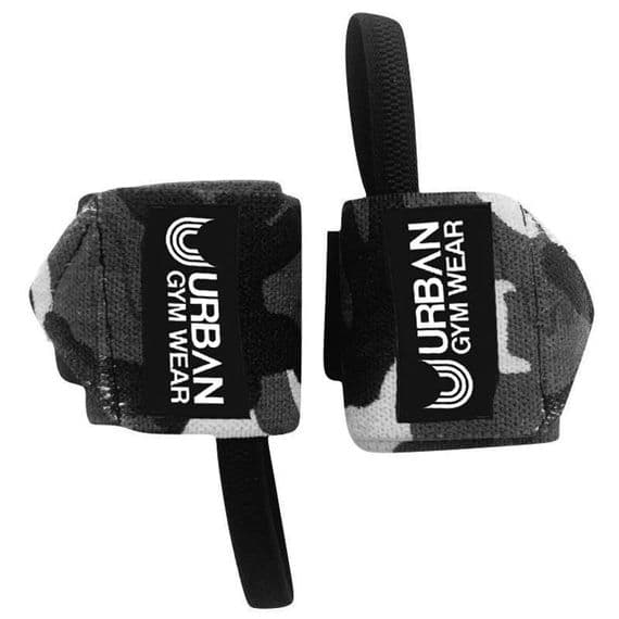 Urban Gym Wear Wrist Wraps Urban Camo 2pc