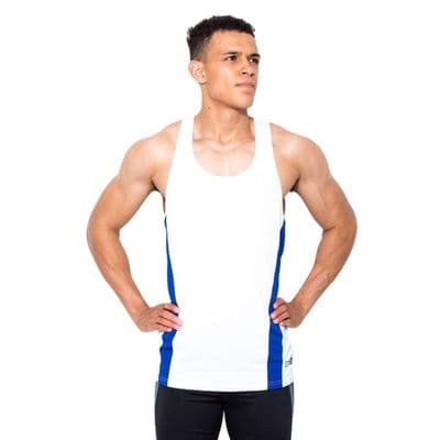 USN Men's Gym Training Vest - White