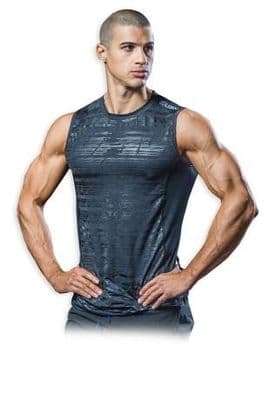USN Men's Sleeveless Vest - Grey