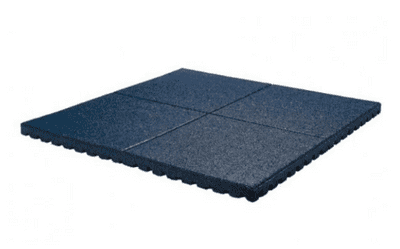 Granular Rubber Tile (Black)