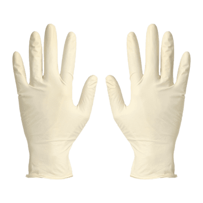 Latex Disposable Gloves (Box of 100)