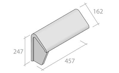 Modern Block End & Mono Ridge Tiles