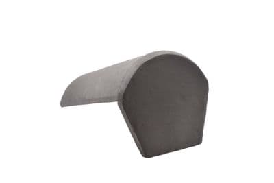 Ridge End Caps – Black H/R & Grey Angled