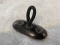 Heavy duty carbon padeye (pair)