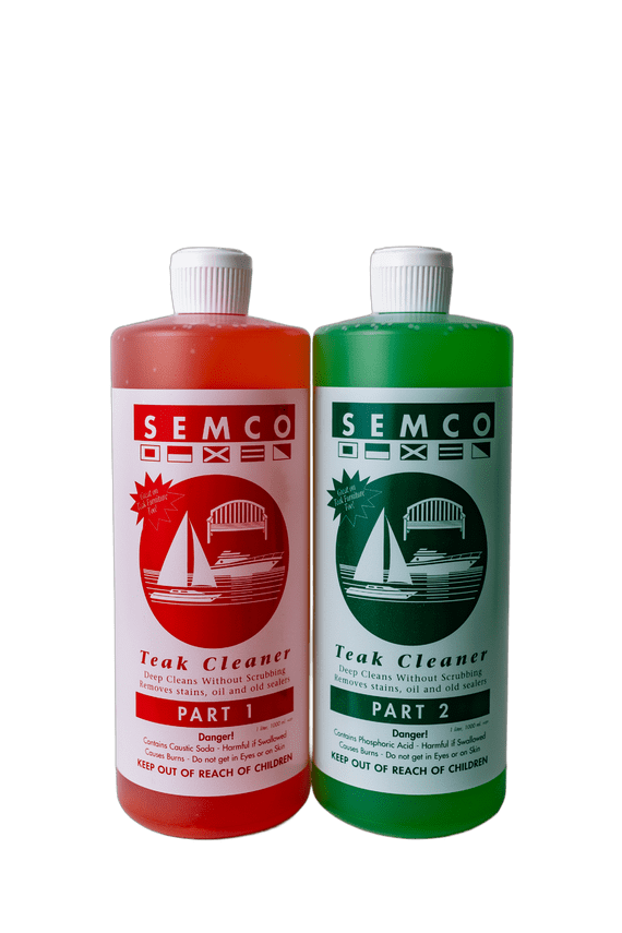 Semco 2 Part Teak Cleaner - Available in 2 Sizes