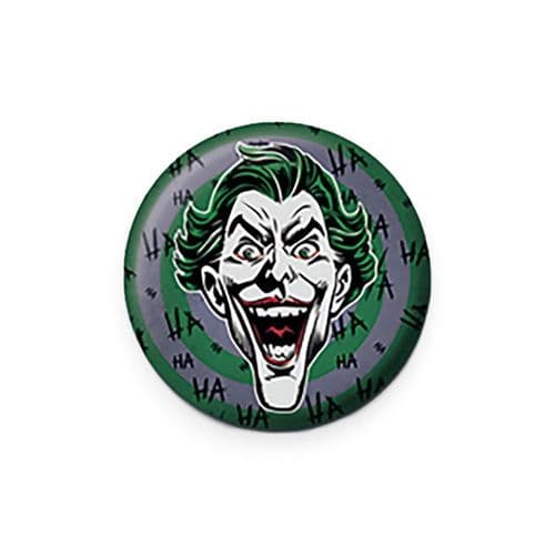 DC Comics Joker HaHa Button Badge
