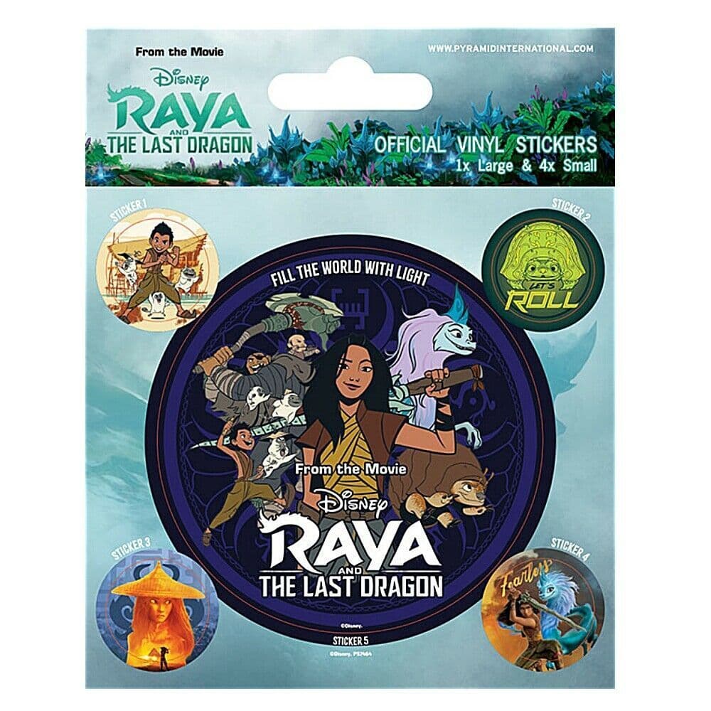 3d Sticker Raya Disney Raya and the Last Dragon Mythical Vinyl Stickers Set Decals
