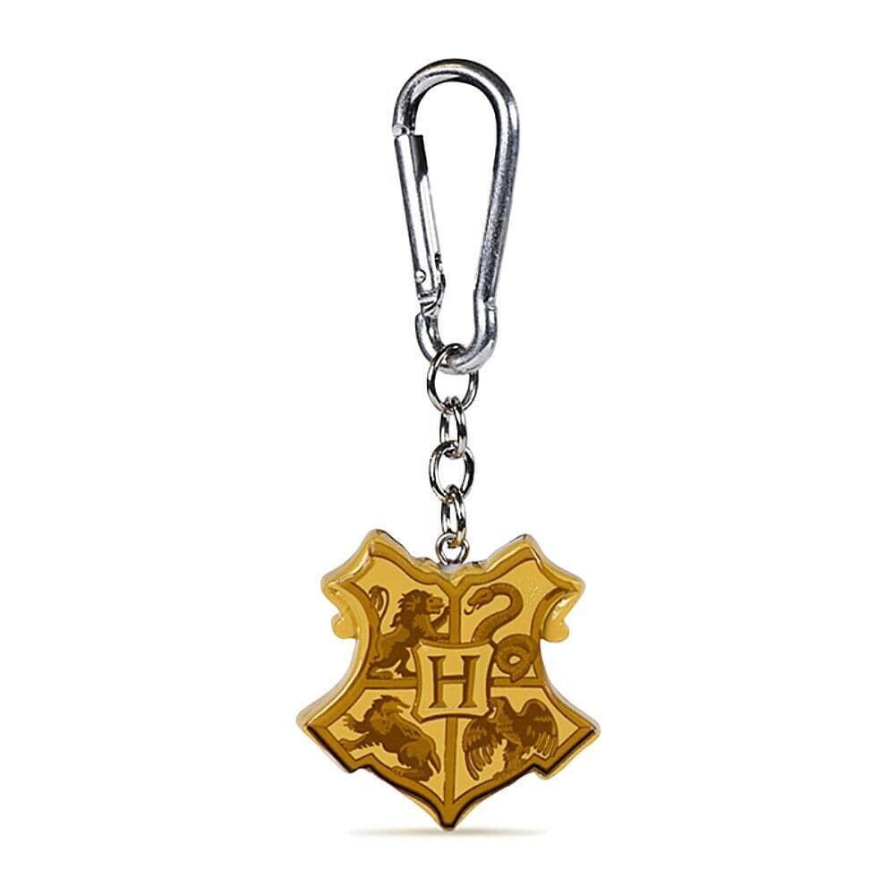 Harry Potter Hogwarts Crest Keyring 3D Polyresin Keychain Fob