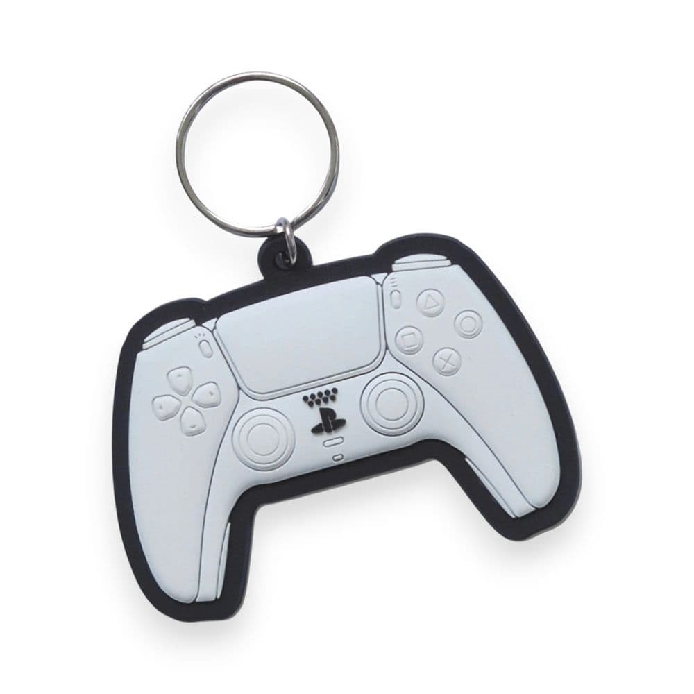 Playstation Controller Keyring Rubber Keychain Fob
