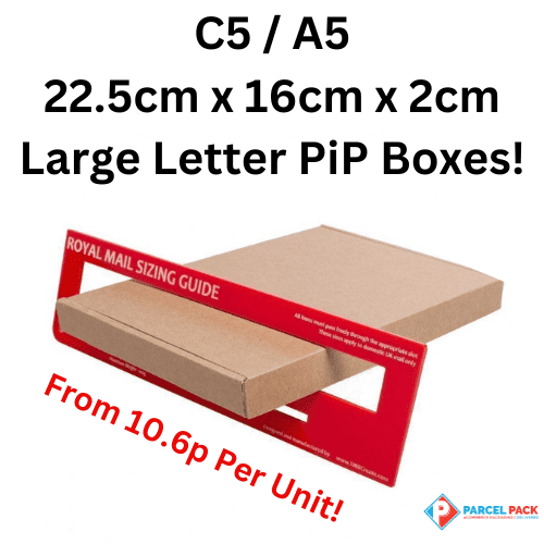 A5 / C5 Large Letter Box PiP Boxes