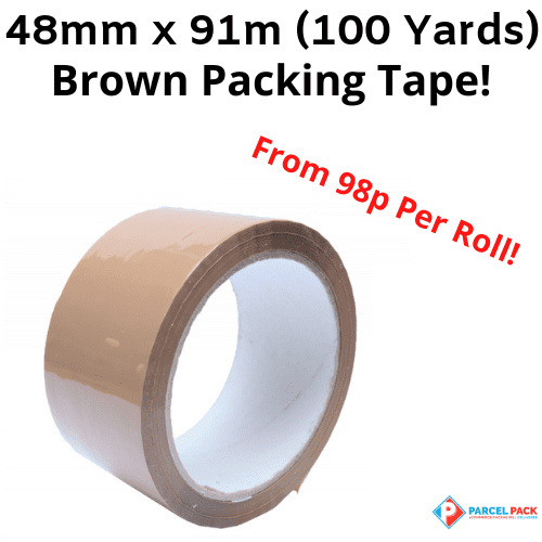 Brown Packing Tape 48mm x 91m
