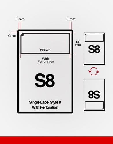 S8 Integrated Labels