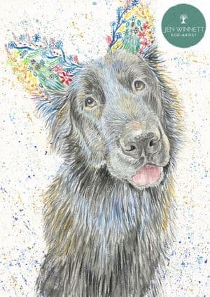 ALSATION - SIGNED PRINT