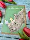 ANOTHER YEAR, ANOTHER WRINKLE! RHINO ECO-CARD